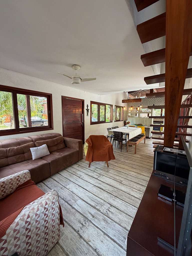 Casa Itamambuca / Piscina/ Jacuzzi/ 4 Suites com Ar