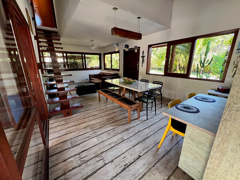Casa Itamambuca / Piscina/ Jacuzzi/ 4 Suites com Ar