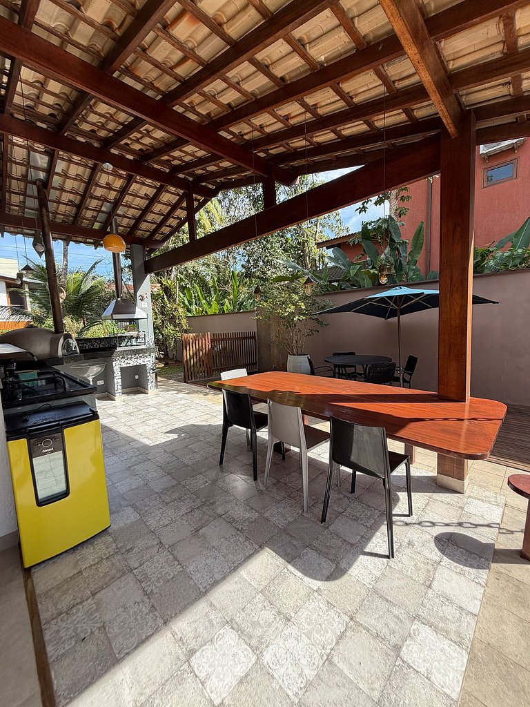 Casa Itamambuca / Piscina/ Jacuzzi/ 4 Suites com Ar
