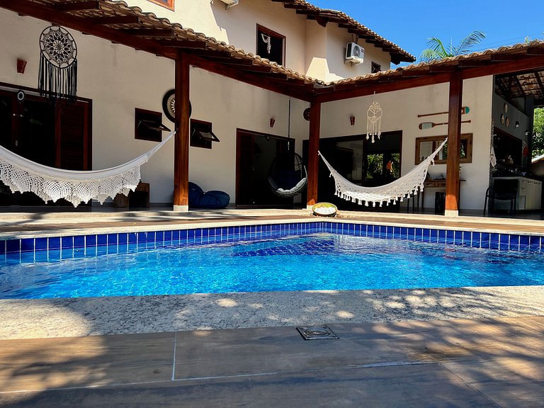 Casa Itamambuca / Piscina/ Jacuzzi/ 4 Suites com Ar